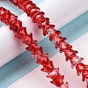 Transparent Glass Beads Strands LAMP-H061-01A-05-2