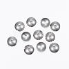 Tarnish Resistant 201 Stainless Steel Bead Caps STAS-H376-123-1