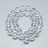 Electroplate Glass Beads Strands EGLA-S137-A-08-2