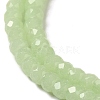 Synthetic Luminous Stone Beads Strands G-C086-01A-08-4