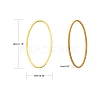 Brass Linking Rings X-EC020-G-2