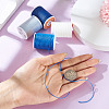 4 Rolls 4 Colors Round Waxed Polyester Cord YC-TA0001-21B-6