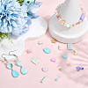 120Pcs Macaron Color Natural Shell Beads SHEL-SC0001-71-3