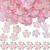 200Pcs Acrylic Bead Caps OACR-SC0001-83G-1