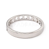304 Stainless Steel Moon Phase Finger Ring for Women RJEW-A006-03P-2
