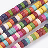 Synthetic Turquoise Beads Strands TURQ-G110-5x3mm-12-1