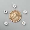 Iron Rhinestone Spacer Beads X-RB-A008-8MM-S-4
