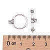 Tibetan Style Alloy Toggle Clasps LF1180Y-NF-3
