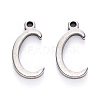 Tarnish Resistant 201 Stainless Steel Charms STAS-R105-C-1