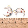 Printed Alloy Pendants AL-CBA7256-26G-3