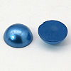 Half Round Domed Imitated Pearl Acrylic Cabochons OACR-H001-10M-2