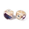 Vintage Handmade Porcelain Beads PORC-N013-18-25-2