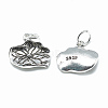 Thailand 925 Sterling Silver Charms STER-T002-07AS-2