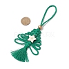 3Pcs Cotton Christmas Trees Pendant Decoration HJEW-JM03830-5