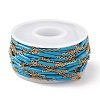 Ion Plating(IP) 304 Stainless Steel Cable Chains STAS-P301-03G-04-3