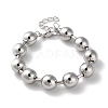 Rack Plating Brass Ball Chain Bracelets BJEW-G676-01E-P-1