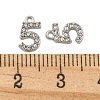 304 Stainless Steel Pendants STAS-L080-002P-05-3
