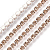 Electrophoresis Brass Rhinestone Strass Chains X1-CHC-Q009-SS6.5-B18-1