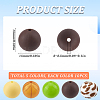 50Pcs 5 Styles Food Grade Eco-Friendly Silicone Beads SIL-SC0002-12-2