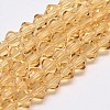 Transparent Glass Beads Strands EGLA-A039-T3mm-D18-1