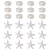 26Pcs 2 Styles UV Plating Ocaen Theme Transparent Resin Cabochons CRES-TA0001-54-2