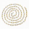 PVD Vacuum Plating 304 Stainless Steel Paperclip Chains CHS-S006-JN957-2-01-2