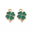 Alloy Enamel Pendants X-ENAM-S121-050F-1