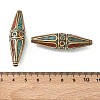 Handmade Tibetan Style Beads KK-Z157-09AG-02-3