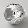 Glass Disco Ball Vase Ornaments AJEW-WH0481-04-2