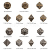 Gorgecraft Alloy Dice AJEW-GF0001-47-2