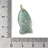 Natural Amazonite Pendants G-A297-01G-05-3