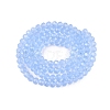 Glass Beads Strands EGLA-A044-J4mm-D03-3
