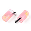 Plastic Imitation Drink Pendants CRES-S359-13D-1-2