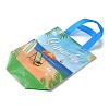 Summer Theme Printed Non-Woven Reusable Folding Gift Bags with Handle ABAG-F009-B04-2
