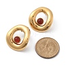 304 Stainless Steel Stud Earrings STAS-Z112-12G-02-5