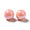 UV Plating Rainbow Iridescent Acrylic Beads LS-PACR-D070-01B-2