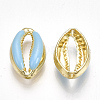 Alloy Enamel Beads PALLOY-T065-25B-2