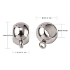 Tarnish Resistant 304 Stainless Steel Tube Bails STAS-L198-16A-4