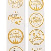 Christmas Theme Adhesive Roll Sticker Labels DIY-S001-07A-2