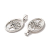 Brass Shell Pendants KK-M243-34P-2