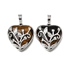 Natural Tiger Eye Pendants GG-CBA7610-04P-09-1