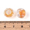 Textured Inner Flower Handmade Lampwork Beads LAMP-T024-07F-7