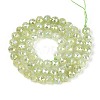 Anti-Tarnish Electroplate Glass Beads Strands GLAA-N064-6mm-07-2