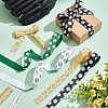 4 Rolls 4 Colors Sport Ball Print Grosgrain Ribbon OCOR-PH0004-07A-5