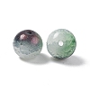 Transparent Crackle Glass Beads GLAA-P029-04-2