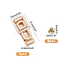 Zinc Alloy Clasp PALLOY-CA0001-62LG-RS-2