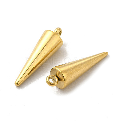 Ion Plating(IP) 201 Stainless Steel Pendants STAS-F290-01G-1