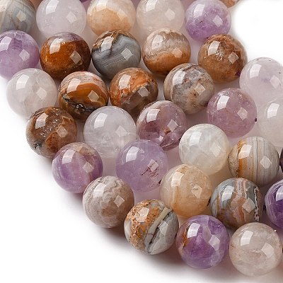 Natural Amethyst Lace Agate Beads Strands GG-CBABD99-04-12mm-1