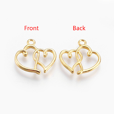 Tibetan Style Alloy Pendants TIBEP-21057-G-NR-1