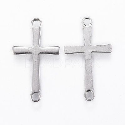 20Pcs 201 Stainless Steel Connector Charms STAS-YW0001-30P-1